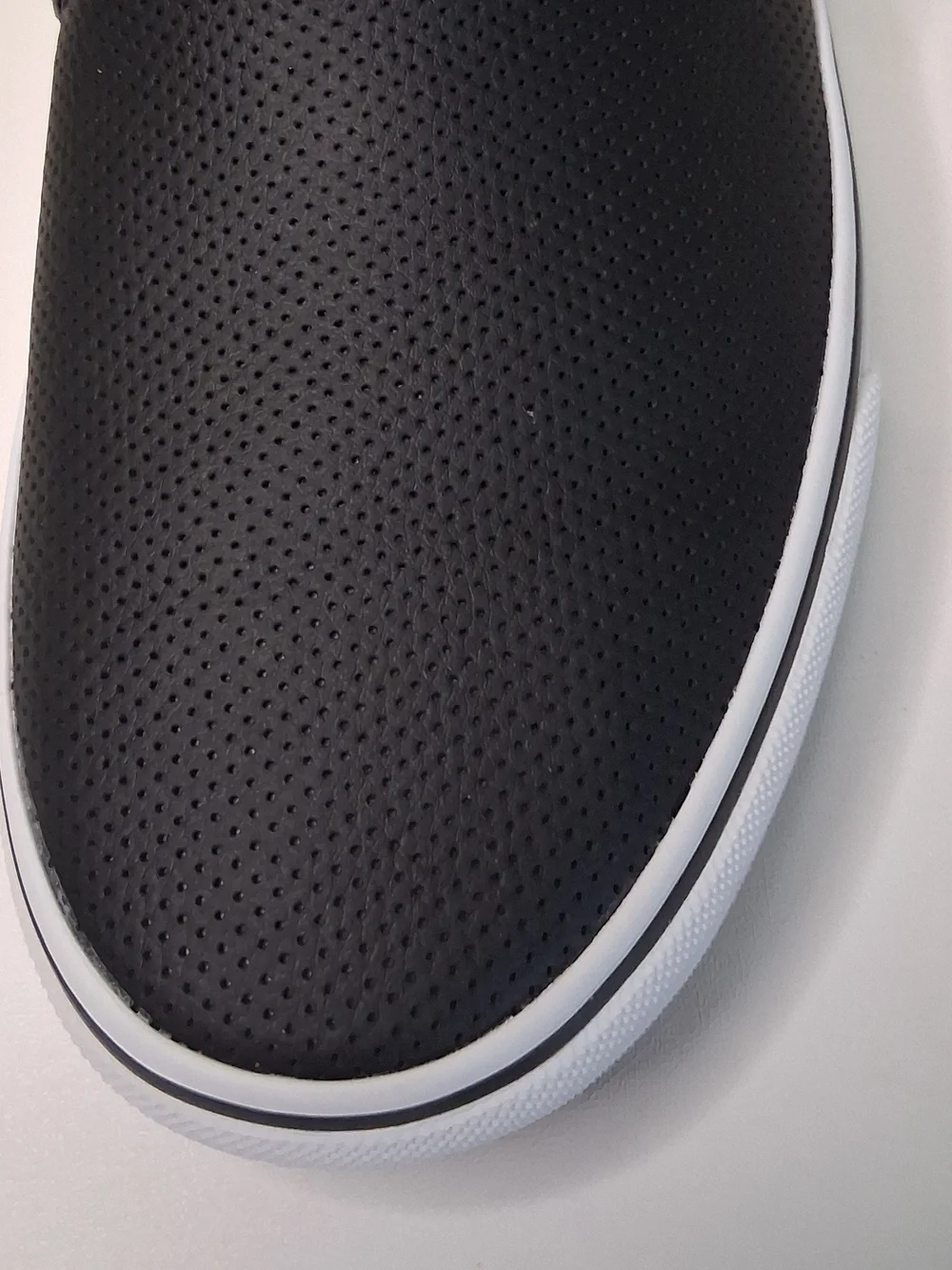 Women's Black Slip-On Vans Casual Shoes - Comfortable Everyday Wear - Picture 12 of 13